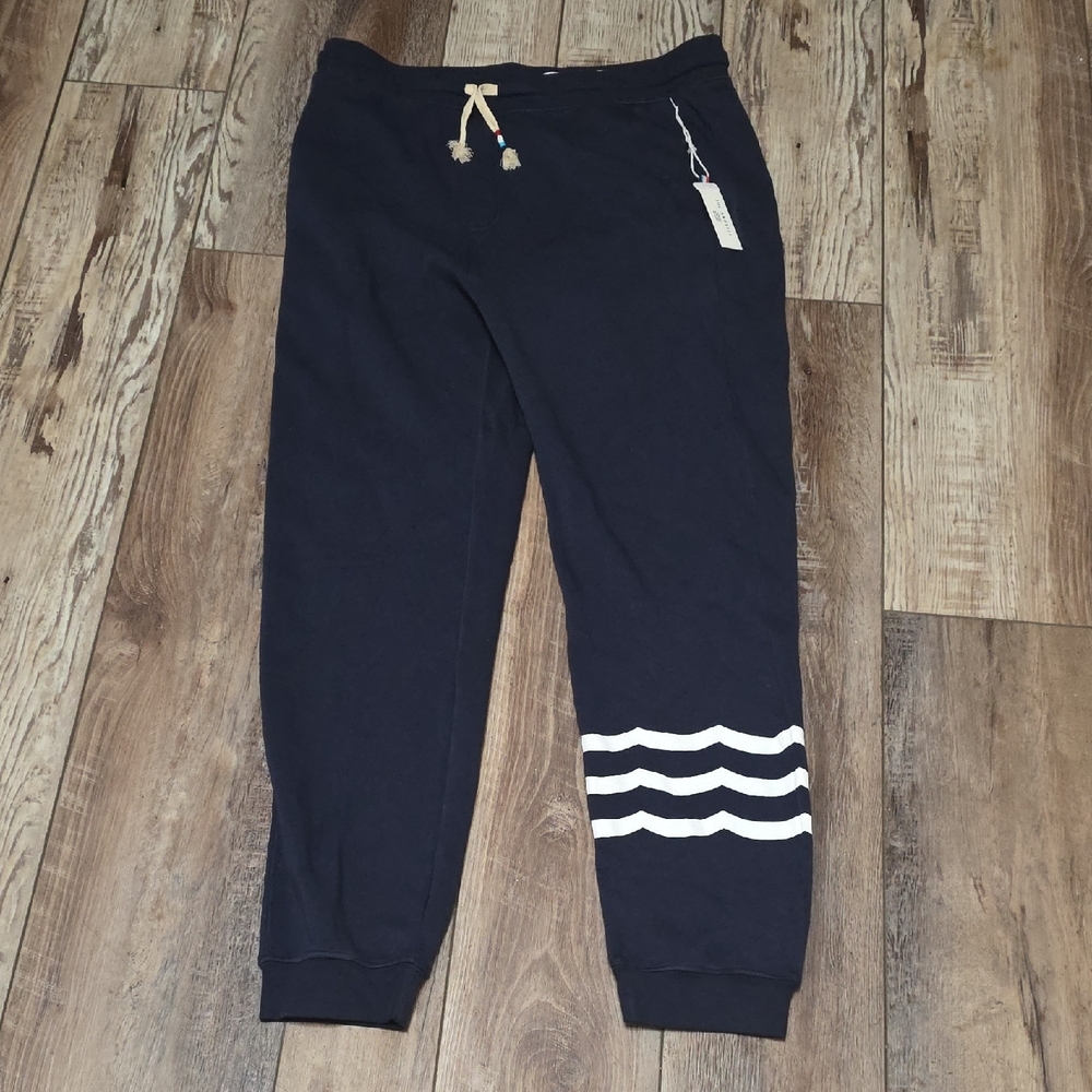 NWT Men's Black SOL ANGELES ESSENTIAL COASTAL SWEATPANTS in Size XL. SOFTEST 🌍!